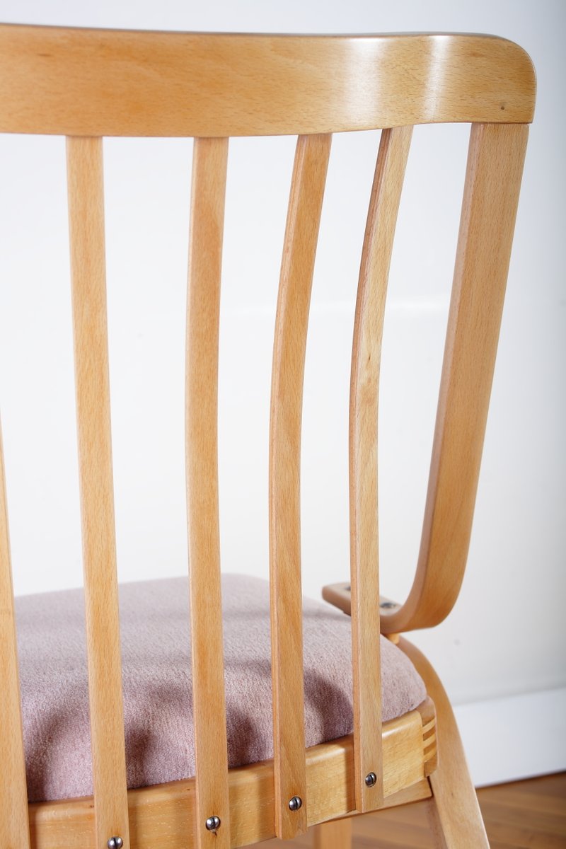 Mid-Century Czechoslovakian Dining Chair in Bentwood from Ton, 1970s