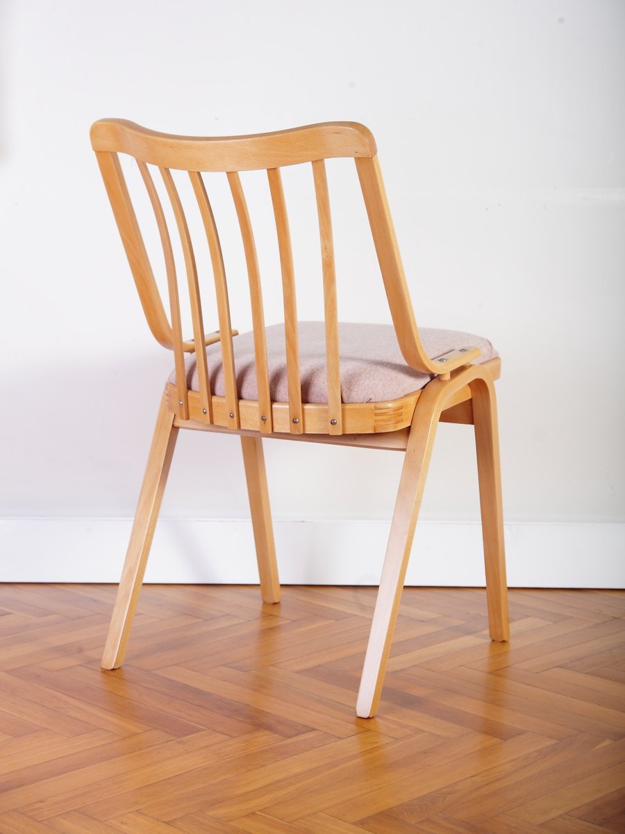 Mid-Century Czechoslovakian Dining Chair in Bentwood from Ton, 1970s