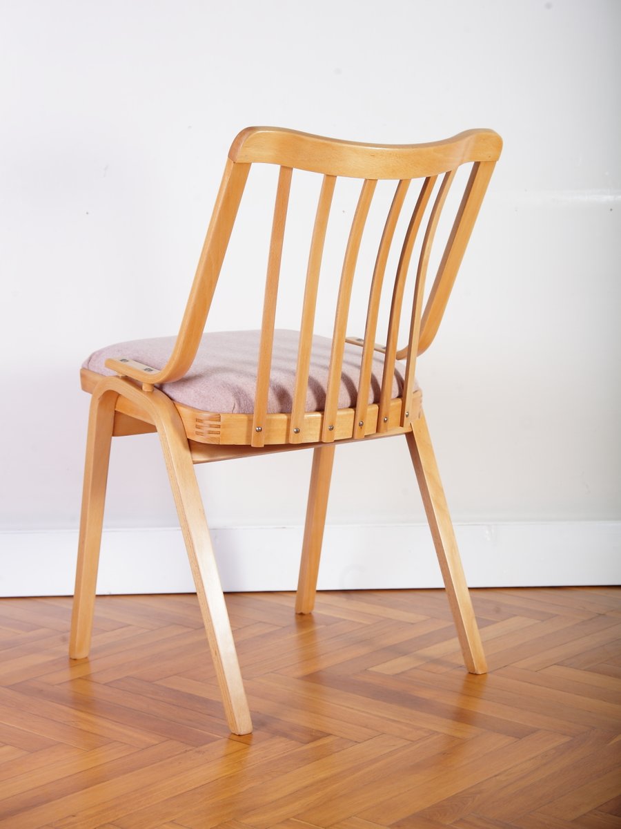 Mid-Century Czechoslovakian Dining Chair in Bentwood from Ton, 1970s