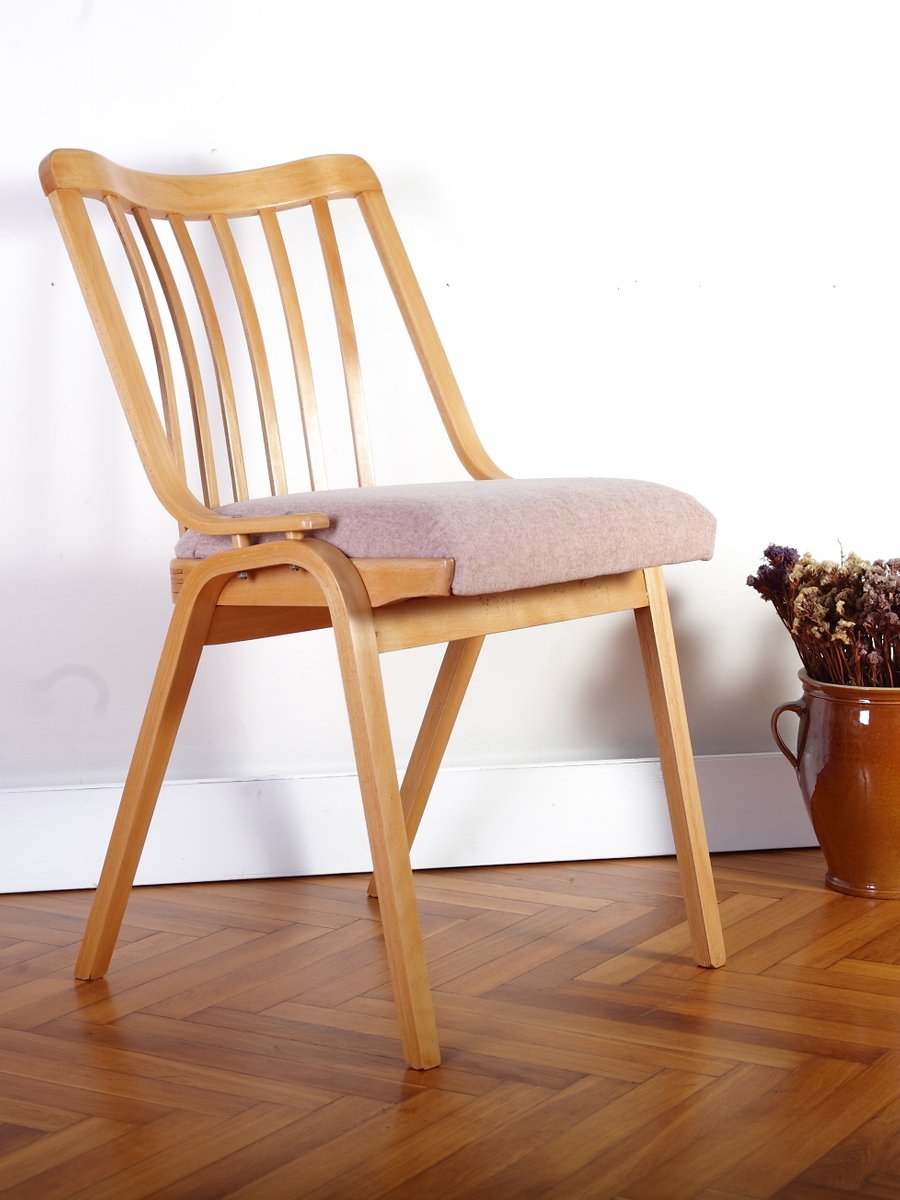 Mid-Century Czechoslovakian Dining Chair in Bentwood from Ton, 1970s