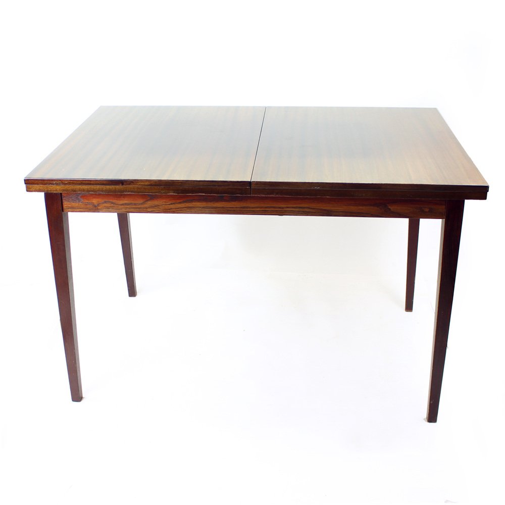 Mid-Century Czechoslovakian Extendable Dining Table in Mahogany by Jitona, 1960s