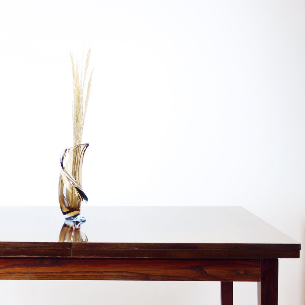 Mid-Century Czechoslovakian Extendable Dining Table in Mahogany by Jitona, 1960s