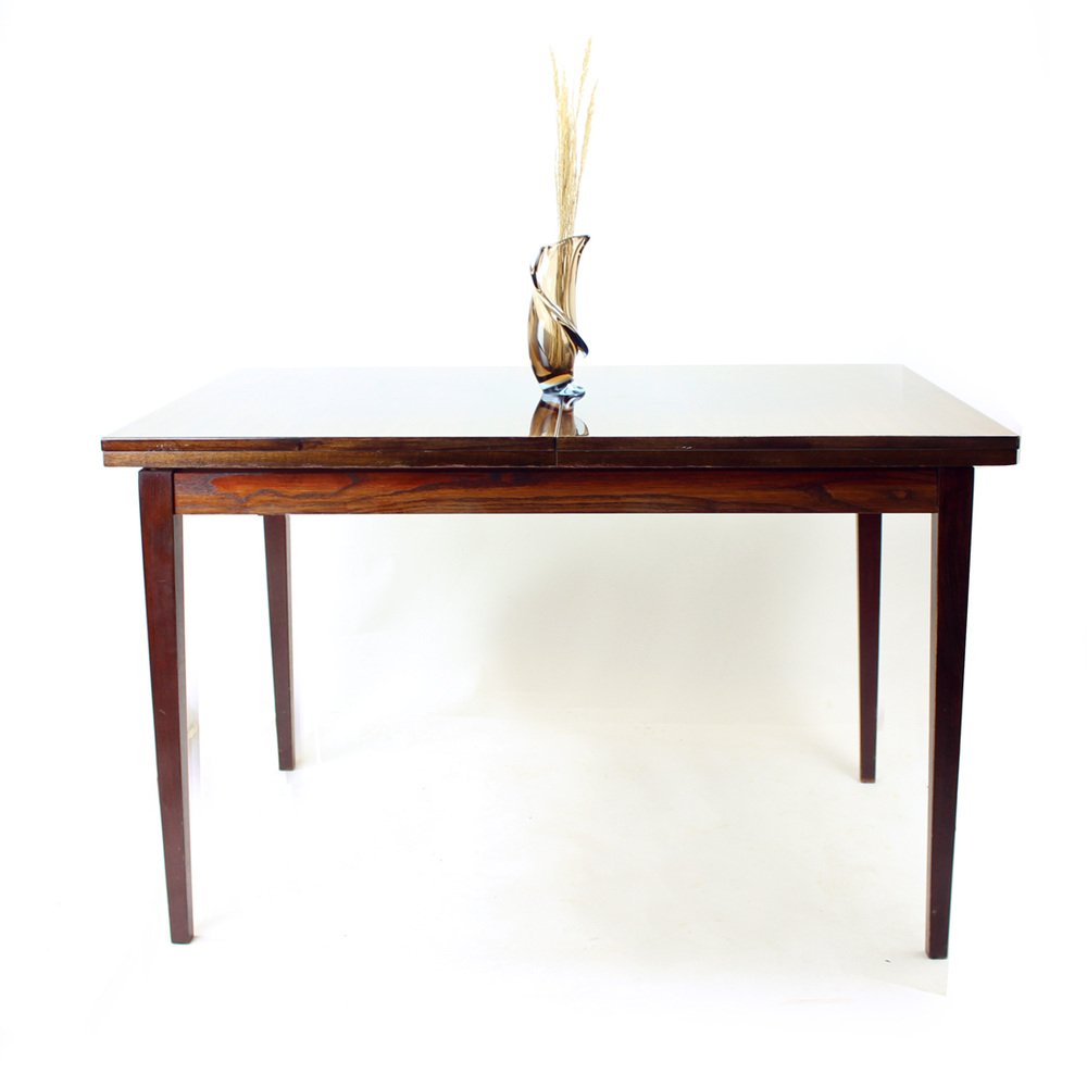 Mid-Century Czechoslovakian Extendable Dining Table in Mahogany by Jitona, 1960s