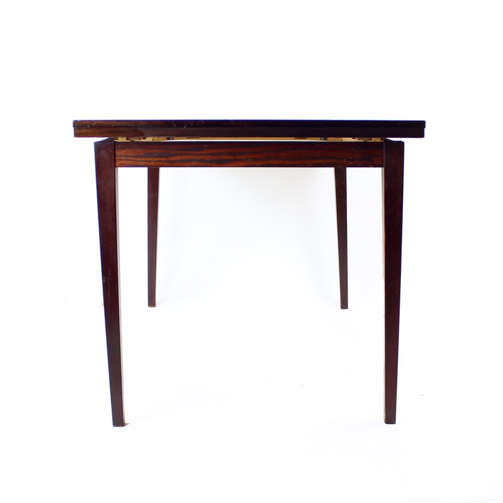 Mid-Century Czechoslovakian Extendable Dining Table in Mahogany by Jitona, 1960s