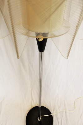 Mid-Century Czechoslovakian Floor Lamp in Nylon and Metal, 1950s-TZ-1229409