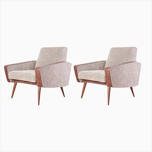 Mid-Century Czechoslovakian Lounge Chairs, 1970s, Set of 2-IND-1744175