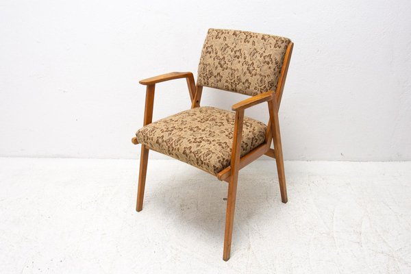 Mid-Century Czechoslovakian Office Chair, 1960s-HXT-1116170