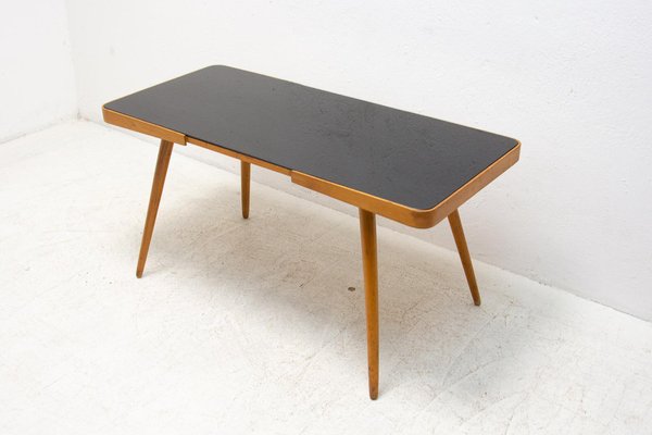 Mid-Century Czechoslovakian Opaxite Glass Coffee Table, 1960s-HXT-1320986