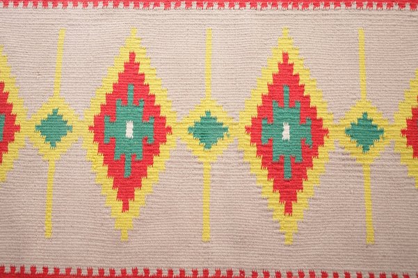 Mid-Century Czechoslovakian Wool Kilim Rug, 1960s-IND-1718622