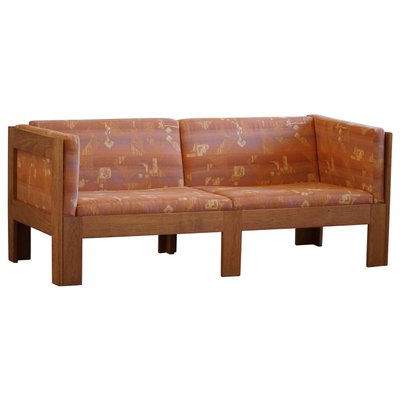 Mid-Century Danish 2-Seater Sofa in Oak attributed to Tage Poulsen, 1960s-MXF-1726035