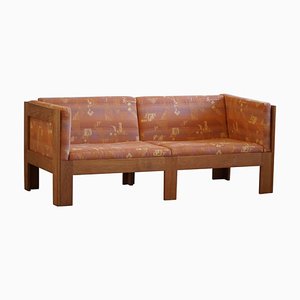 Mid-Century Danish 2-Seater Sofa in Oak attributed to Tage Poulsen, 1960s-MXF-1726035