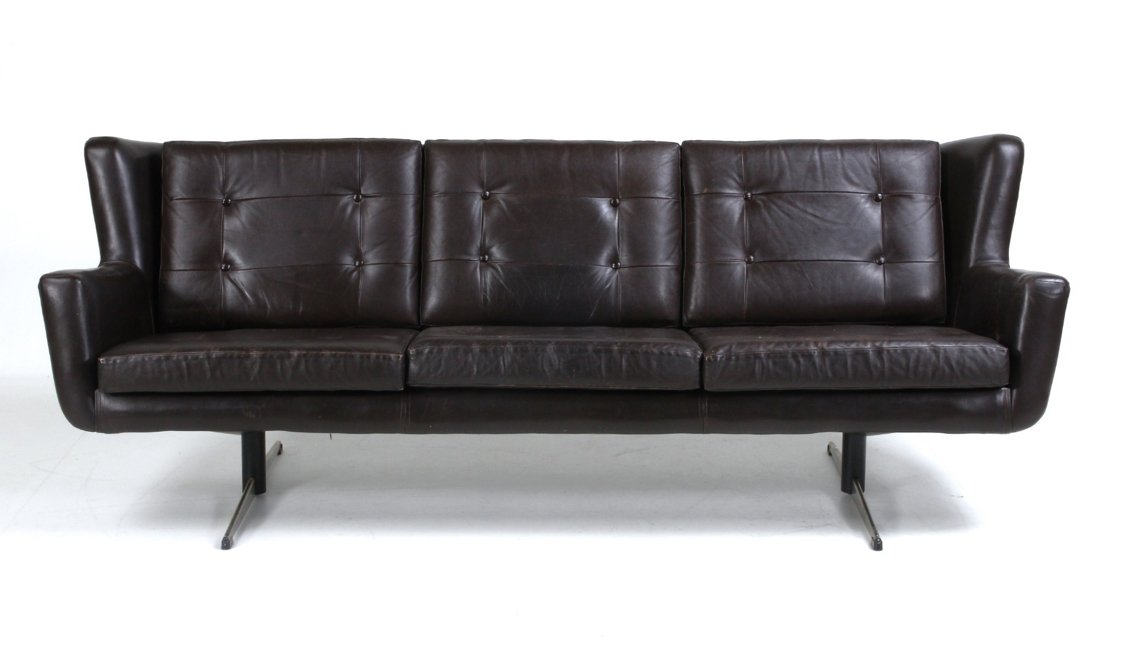 Mid-Century Danish 3-Seater Shaker Sofa from Skjold Sørensen, 1960s