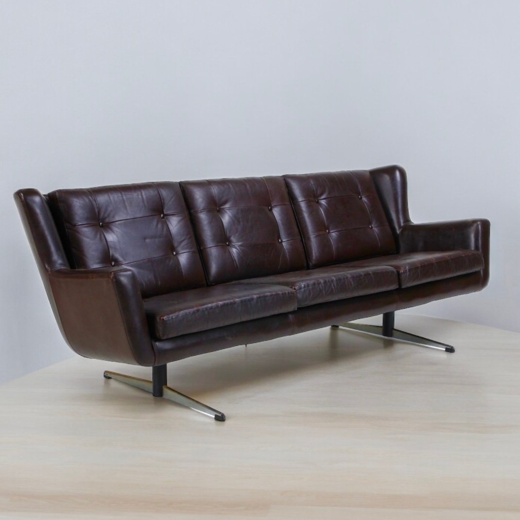 Mid-Century Danish 3-Seater Shaker Sofa from Skjold Sørensen, 1960s