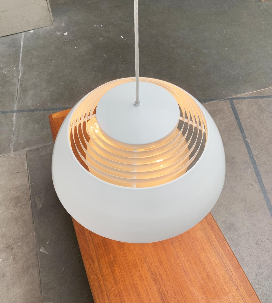 Mid-Century Danish AJ Royal 500 Pendant Lamp by Arne Jacobsen for Louis Poulsen