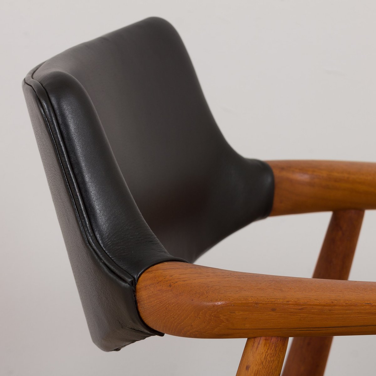 Mid-Century Danish Armchair in Teak by Erik Kierkegaard for Høng Stolefabrik, 1960s