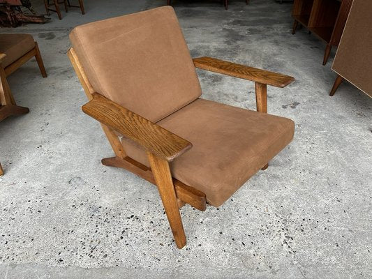 Mid-Century Danish Armchair Model 290 in Oak by Hans J Wegner for Getama, 1960s-GON-1734381