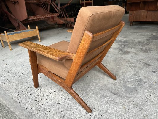 Mid-Century Danish Armchair Model 290 in Oak by Hans J Wegner for Getama, 1960s-GON-1734381