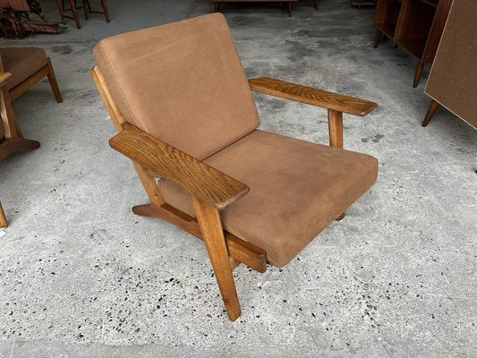 Mid-Century Danish Armchair Model 290 in Oak by Hans J Wegner for Getama, 1960s-GON-1734381