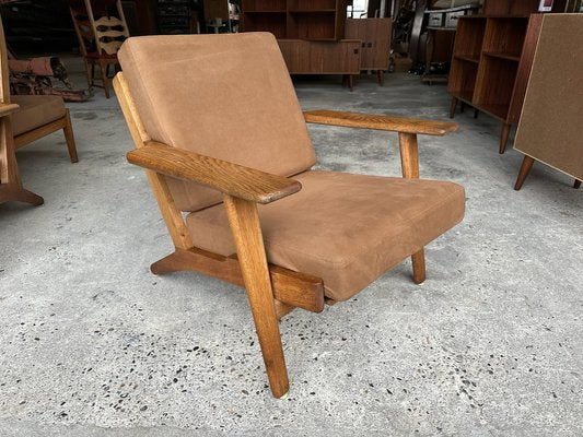 Mid-Century Danish Armchair Model 290 in Oak by Hans J Wegner for Getama, 1960s-GON-1734381