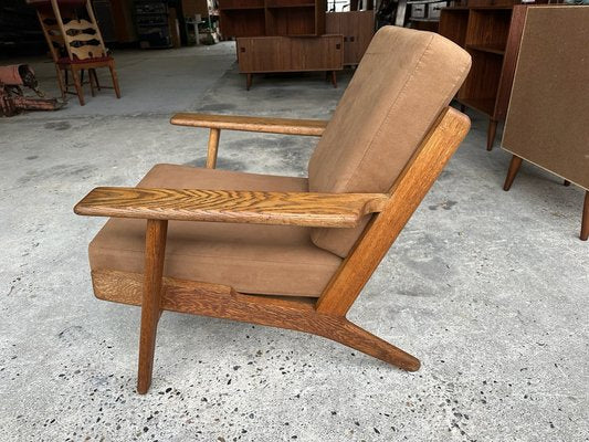 Mid-Century Danish Armchair Model 290 in Oak by Hans J Wegner for Getama, 1960s-GON-1734381