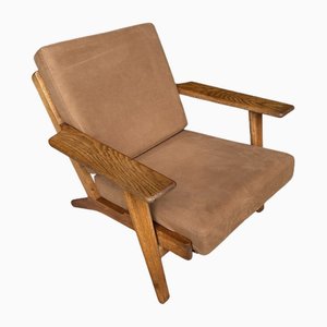 Mid-Century Danish Armchair Model 290 in Oak by Hans J Wegner for Getama, 1960s-GON-1734381