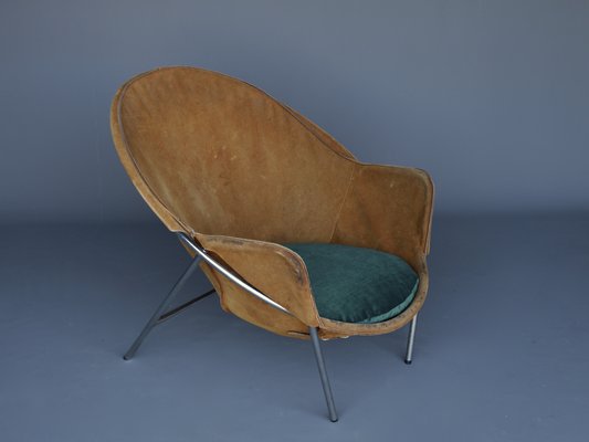 Mid-Century Danish BO-360 Lounge Chair by Erik Ole Jørgensen for Bovirke, 1950s-ZBW-1672474