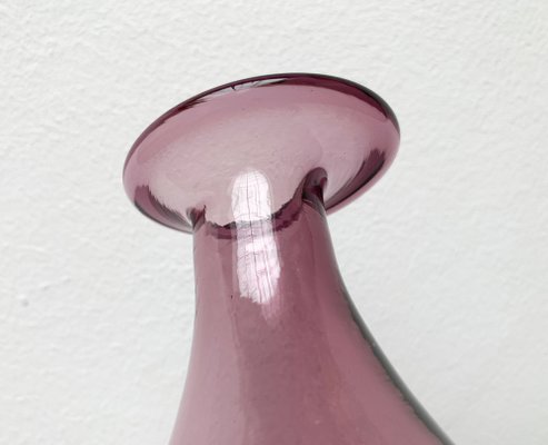 Mid-Century Danish Bottle Glass Vase, 1960s-UAH-1342038