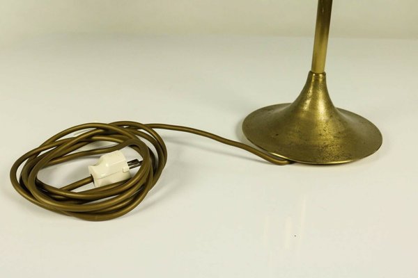 Mid-Century Danish Brass Table Lamp-FUP-1417117