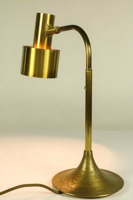 Mid-Century Danish Brass Table Lamp-FUP-1417117