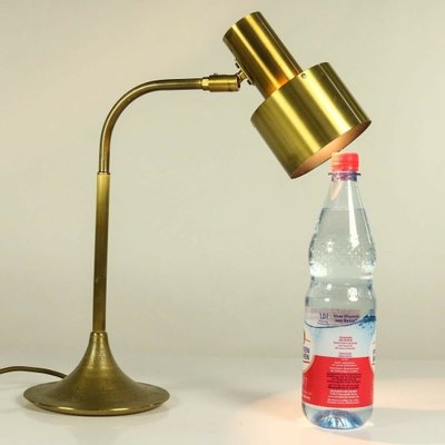 Mid-Century Danish Brass Table Lamp-FUP-1417117