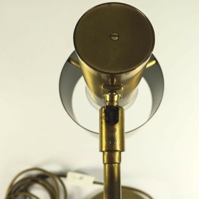 Mid-Century Danish Brass Table Lamp-FUP-1417117