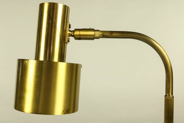 Mid-Century Danish Brass Table Lamp-FUP-1417117