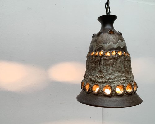 Mid-Century Danish Brutalist Ceramic Pendant from Judi Kunst-UAH-1299747