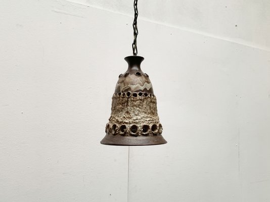 Mid-Century Danish Brutalist Ceramic Pendant from Judi Kunst-UAH-1299747