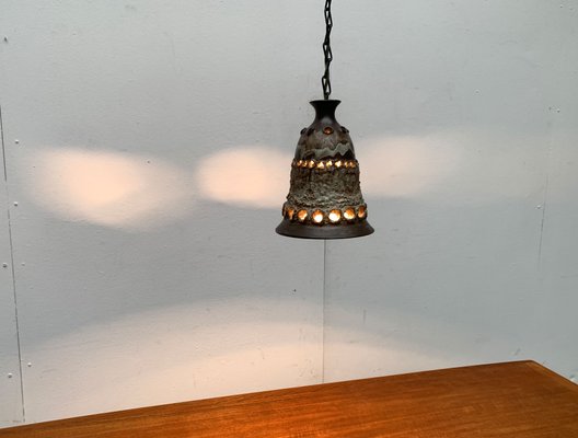 Mid-Century Danish Brutalist Ceramic Pendant from Judi Kunst-UAH-1299747