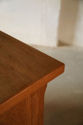 Mid-Century Danish Brutalist Sideboard in Solid Oak, 1950s-MXF-1284244