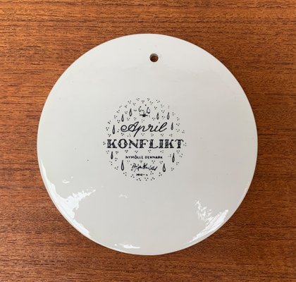 Mid-Century Danish Calendar Wall Plates by Bjørn Wiinblad for Nymölle Denmark-UAH-1029615