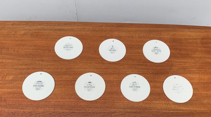 Mid-Century Danish Calendar Wall Plates by Bjørn Wiinblad for Nymölle Denmark-UAH-1029615