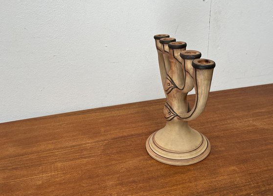 Mid-Century Danish Candleholder by Hanne Design for Asbo Stentoj, 1960s-UAH-1796017