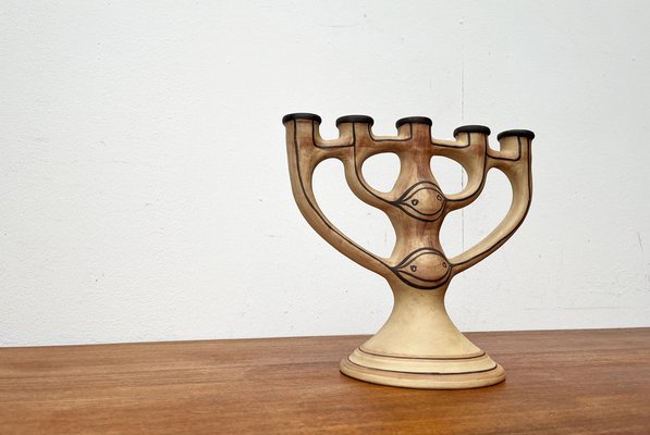 Mid-Century Danish Candleholder by Hanne Design for Asbo Stentoj, 1960s-UAH-1796017