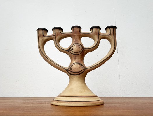 Mid-Century Danish Candleholder by Hanne Design for Asbo Stentoj, 1960s-UAH-1796017