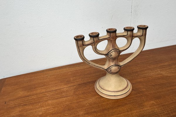 Mid-Century Danish Candleholder by Hanne Design for Asbo Stentoj, 1960s-UAH-1796017