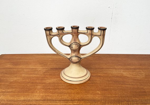 Mid-Century Danish Candleholder by Hanne Design for Asbo Stentoj, 1960s-UAH-1796017