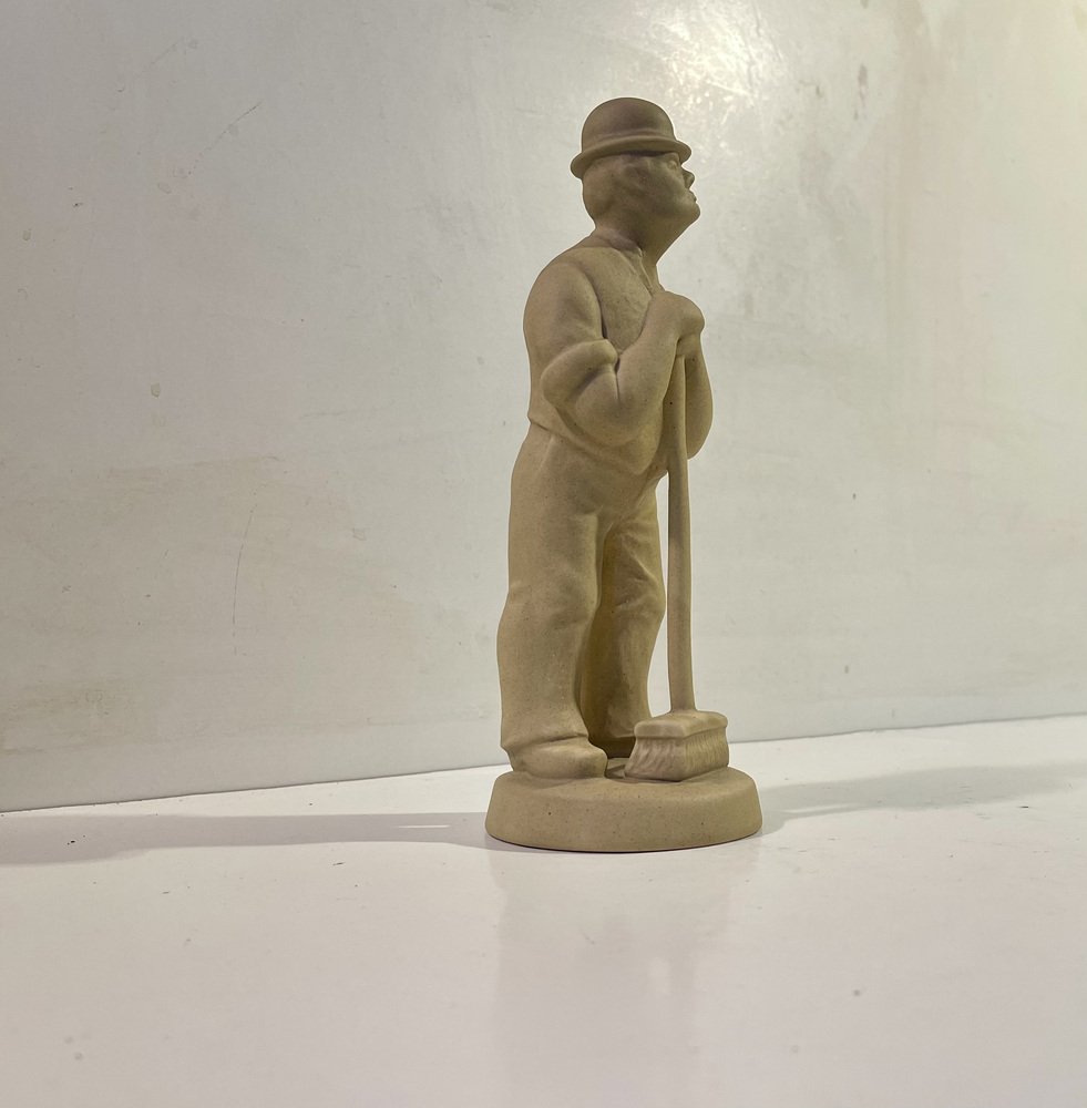 Mid-Century Danish Ceramic Ornament The Proud Caretaker from Søholm, 1970s