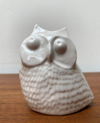 Mid-Century Danish Ceramic Owl Sculpture From Søholm, 1960s-UAH-1337812