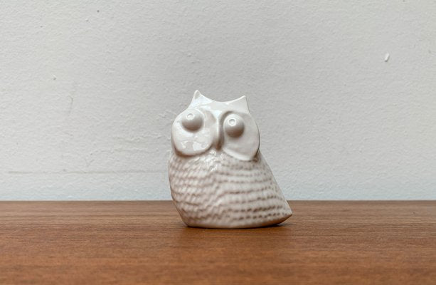 Mid-Century Danish Ceramic Owl Sculpture From Søholm, 1960s-UAH-1337812