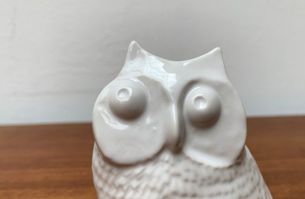 Mid-Century Danish Ceramic Owl Sculpture From Søholm, 1960s-UAH-1337812