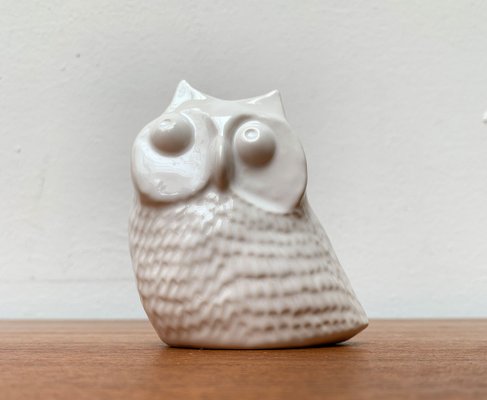 Mid-Century Danish Ceramic Owl Sculpture From Søholm, 1960s-UAH-1337812