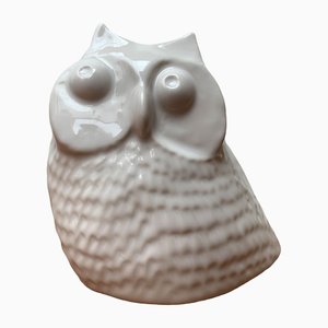 Mid-Century Danish Ceramic Owl Sculpture From Søholm, 1960s-UAH-1337812