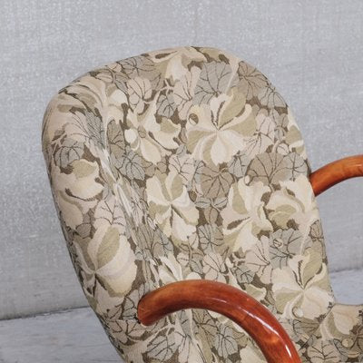 Mid-Century Danish Clam Chair Attributed to Arnold Madsen-JRP-1215970